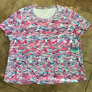 Reel Legends 3X NWT New Shirt Pink Glo Performance